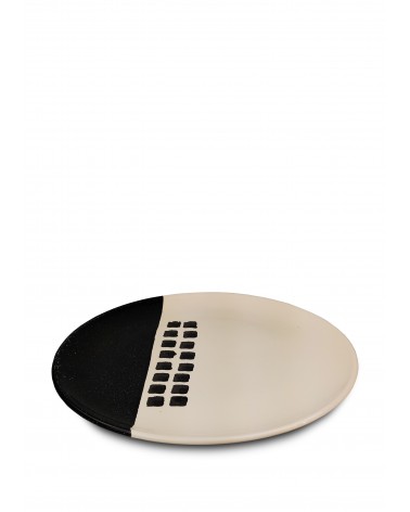 PIATTO PIANO CM. 16 KIASMO DECORO QUADRI